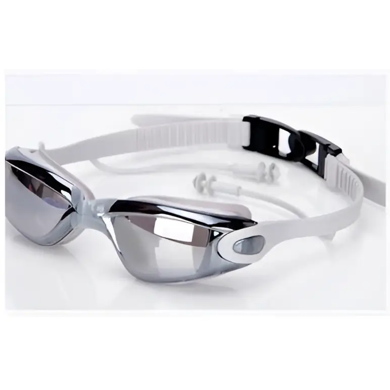 Mirrored Waterproof Swimming Goggles – UV Protection & Anti-Fog