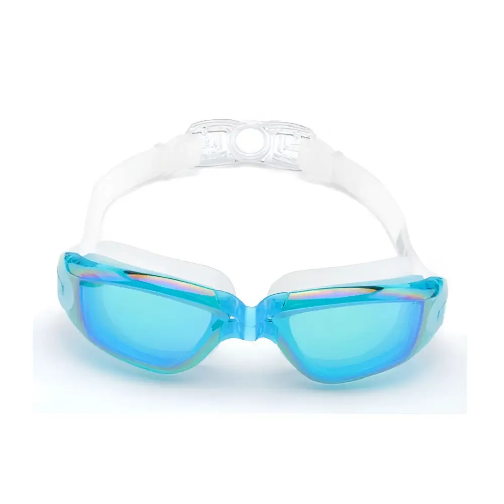 Mirrored Waterproof Swimming Goggles – UV Protection & Anti-Fog