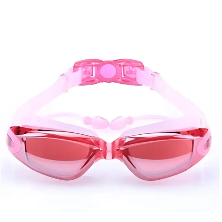 Mirrored Waterproof Swimming Goggles – UV Protection & Anti-Fog