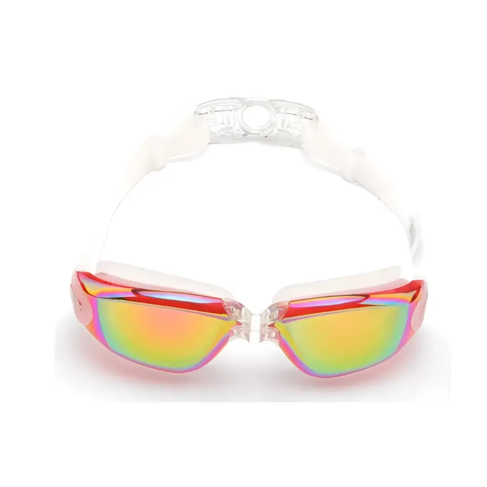 Mirrored Waterproof Swimming Goggles – UV Protection & Anti-Fog
