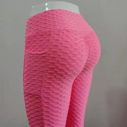 Women’s High Waist Push-Up Leggings with Pockets – Fitness
