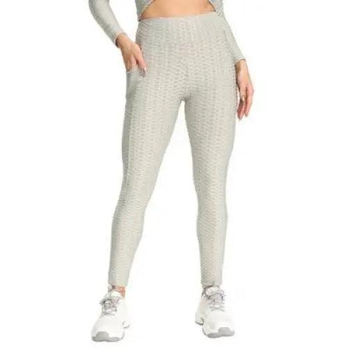 Women’s High Waist Push-Up Leggings with Pockets – Fitness