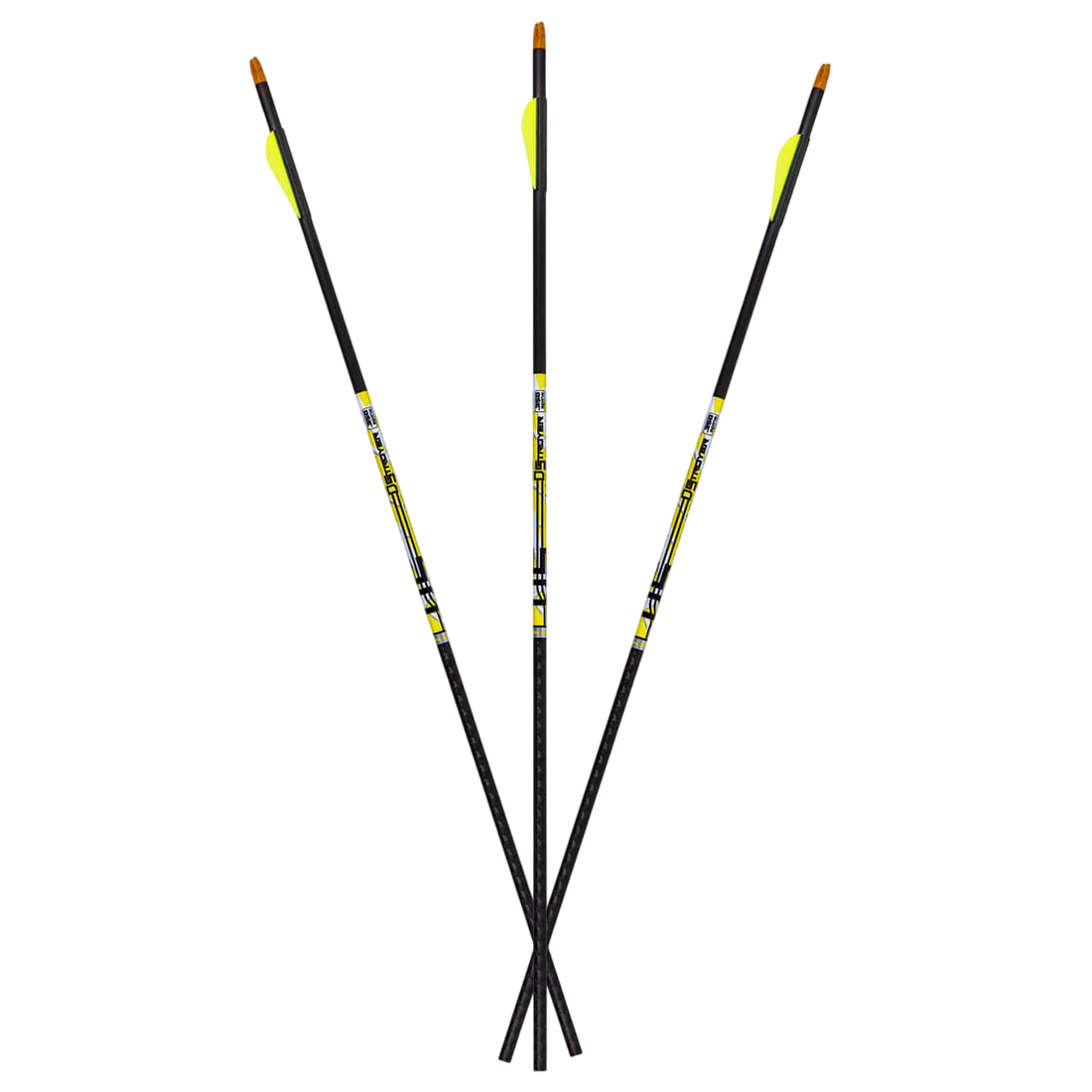 Carbon Express D-Stroyer Fletched Carbon Hunting Arrows (6-Pack)