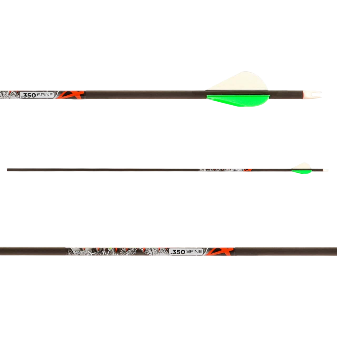 Carbon Express Adrenaline FPS Carbon Hunting Arrows (6-Pack)
