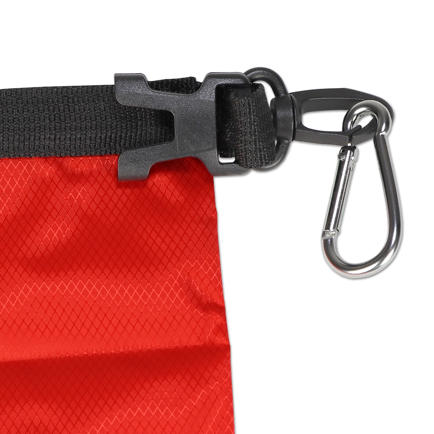 Mini Personal Dry Bag with Carabiner Clip