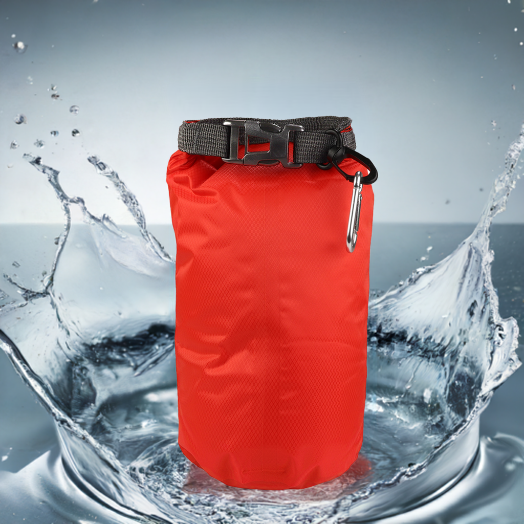 Mini Personal Dry Bag with Carabiner Clip