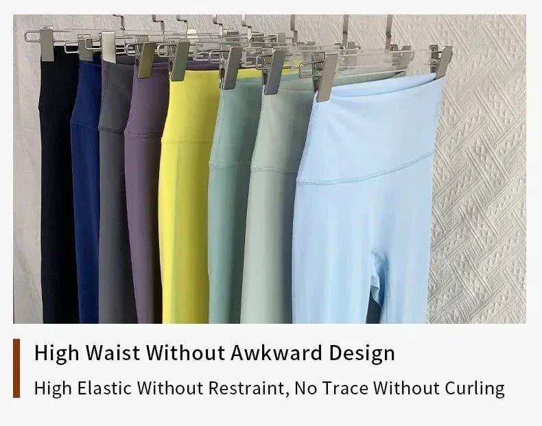 High Waist Yoga Leggings – Quick-Dry Fitness Pants