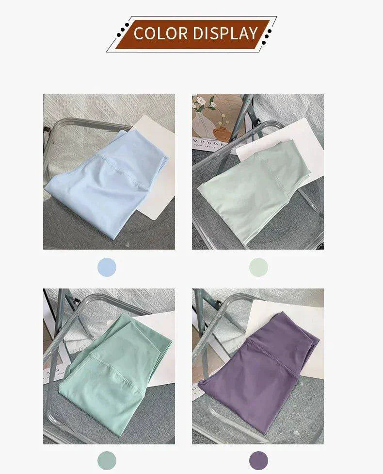 High Waist Yoga Leggings – Quick-Dry Fitness Pants
