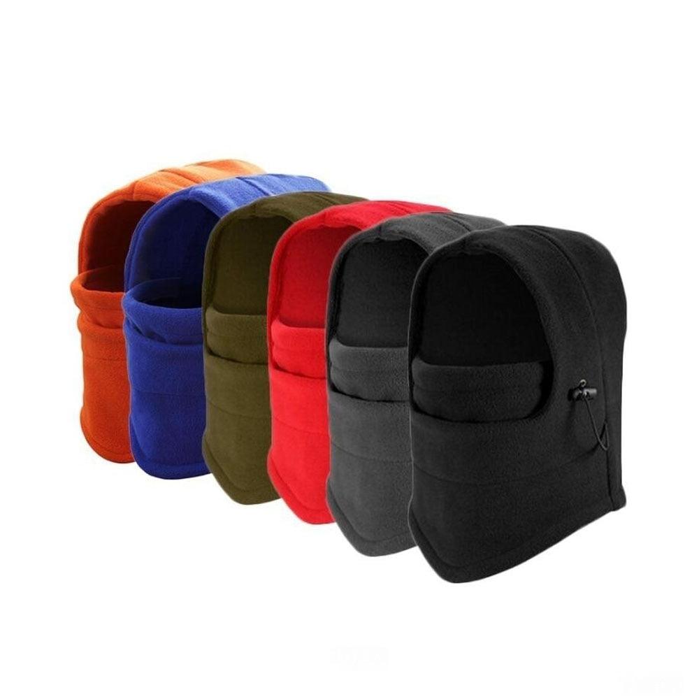 Fleece Windproof Balaclava – Thermal Hood for Cycling & Winter Sports