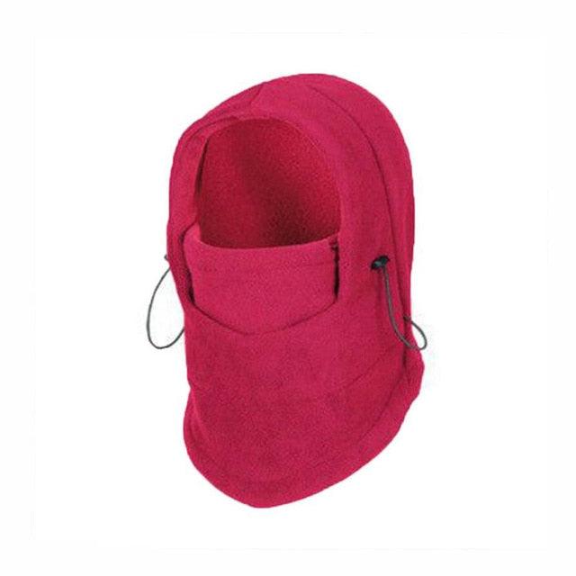 Fleece Windproof Balaclava – Thermal Hood for Cycling & Winter Sports