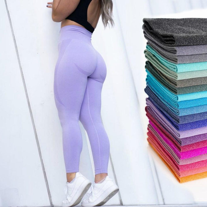 Women’s Seamless High Waist Yoga Leggings – Lifting Fit